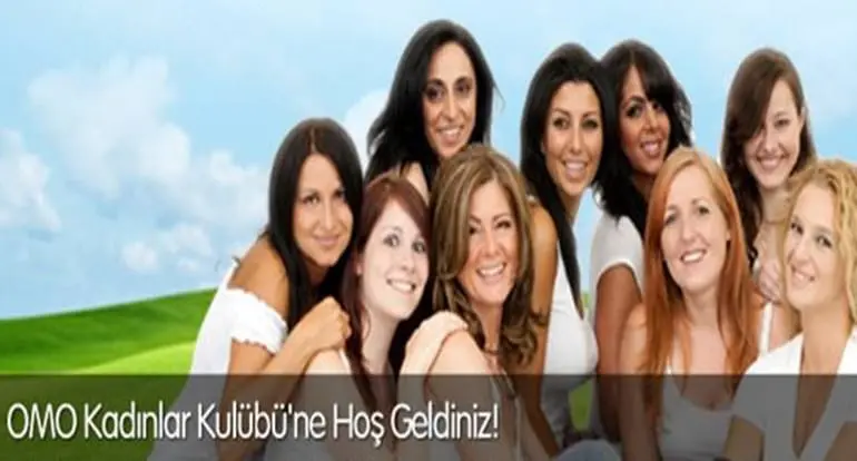 “Omo Kadınlar Kulübü'ne hoş geldiniz” tanıtım görseli